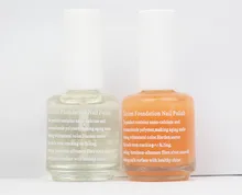 Functional care Nail Art Nail Polish Set Mirror light oil calcium base coat 15ml 2pcs set