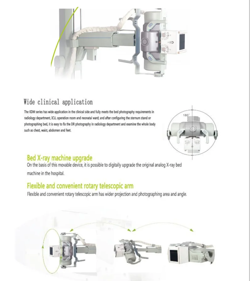300ma X-ray Machine DR Maquina de Rayos X Maquina de Raio-x