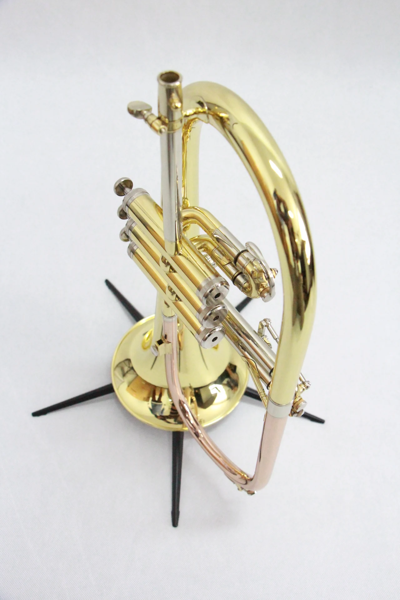 High Quality Gold Lacquered Finish Flugelhorn Cheap Beginner Flugelhorn For Sale Buy Good