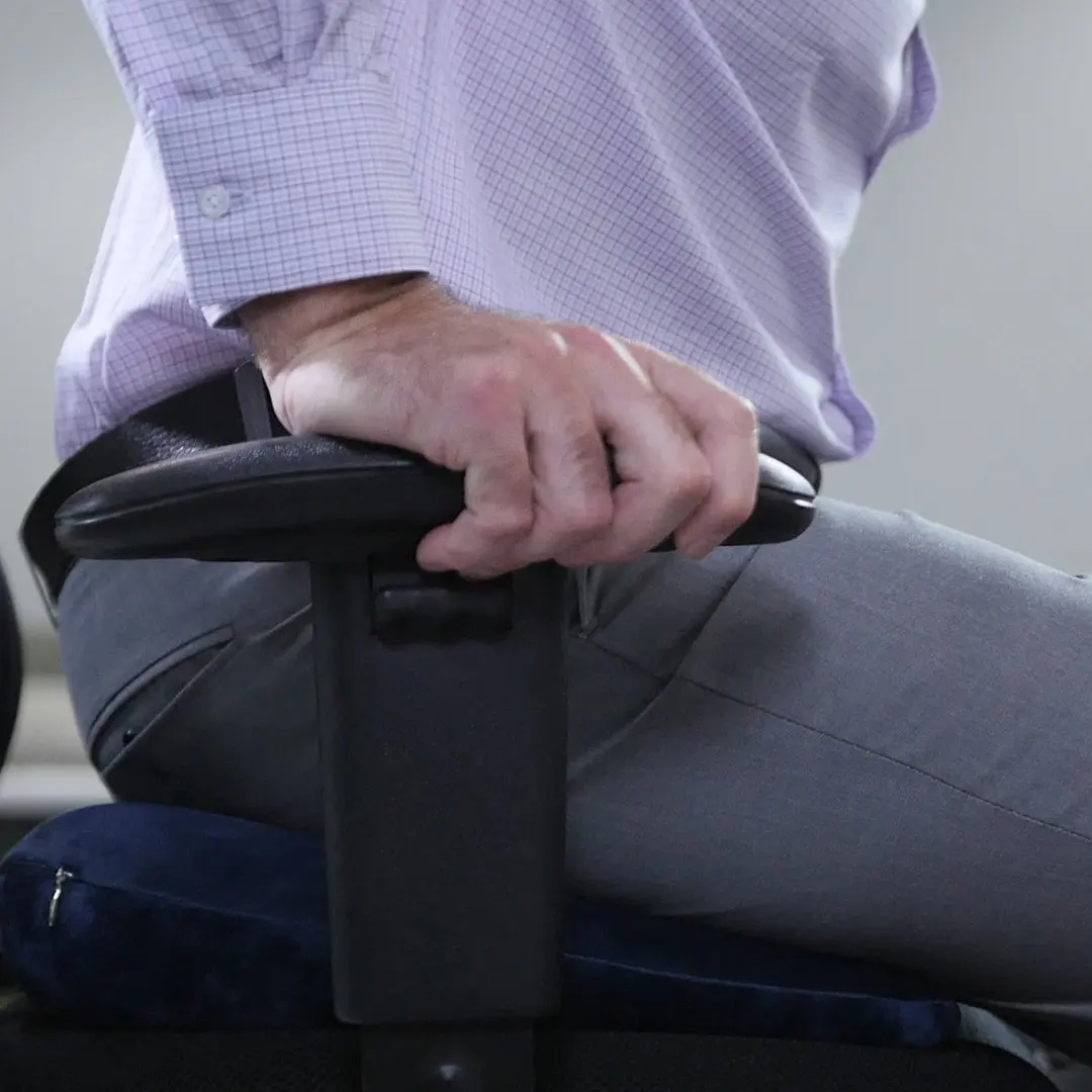 Ischial Tuberosity Bursitis Seat Cushion With Two Holes For Sitting