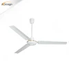 48 inch low power consumption white ceiling fan bedroom 65w copper motor ceiling fans