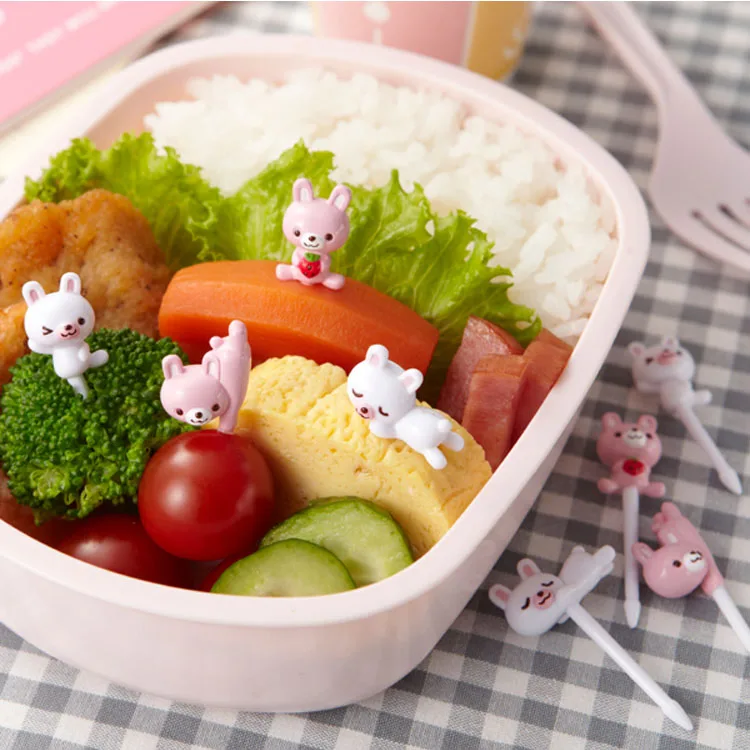
Bento 3D Food Pick, 8-Piece, Rabbit 