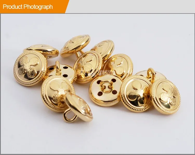 Large Gold Button Military Uniform Coat Buttons Bm10209 - Buy Military ...
