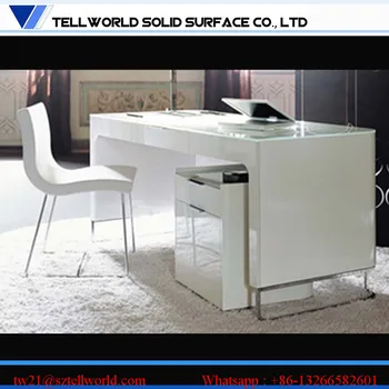 Best Office Table White High Glossy Custom Made Corian Best Office Table White High Glossy Custom Made Corian Design