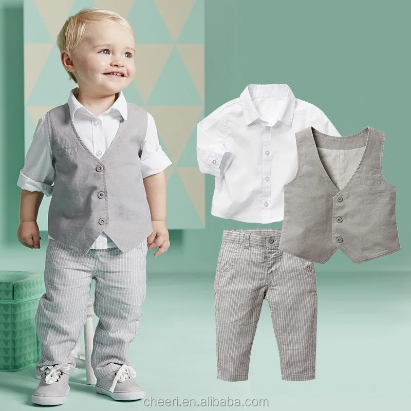 baby boy three piece suits