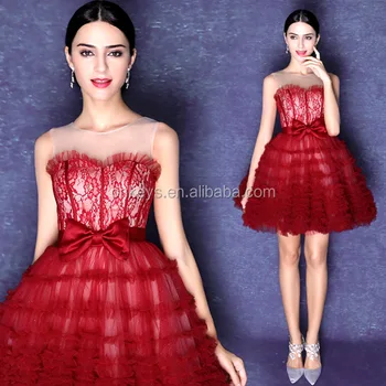 Vintage Red Wedding Dresses