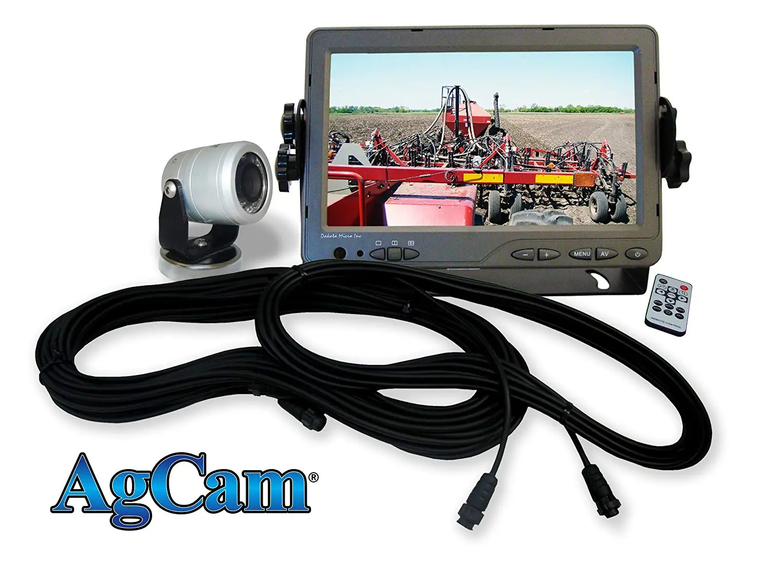 Buy Heavy Duty Backup Camera System, Ag Cam. 7in Backlit LED monitor w/ 2 Cameras. Waterproof