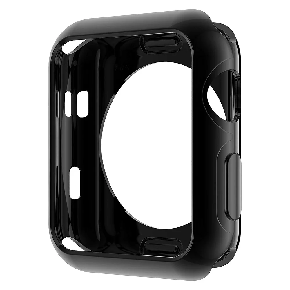 Electroplated Soft TPU Case for Apple Watch Series 4 40mm and 44mm