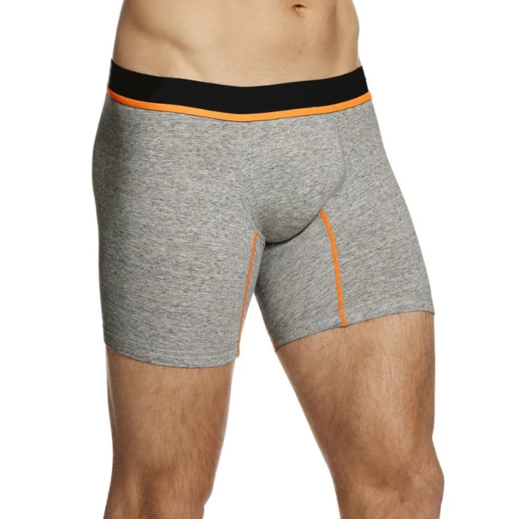 Oem Supplier 180gsm Cotton Sapndex Fabric Classic Style Boxer Short