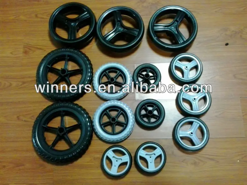 foam stroller wheels