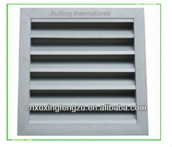 Aluminum Air Ventilation Weatherproof Louvers - Buy Weatherproof ...