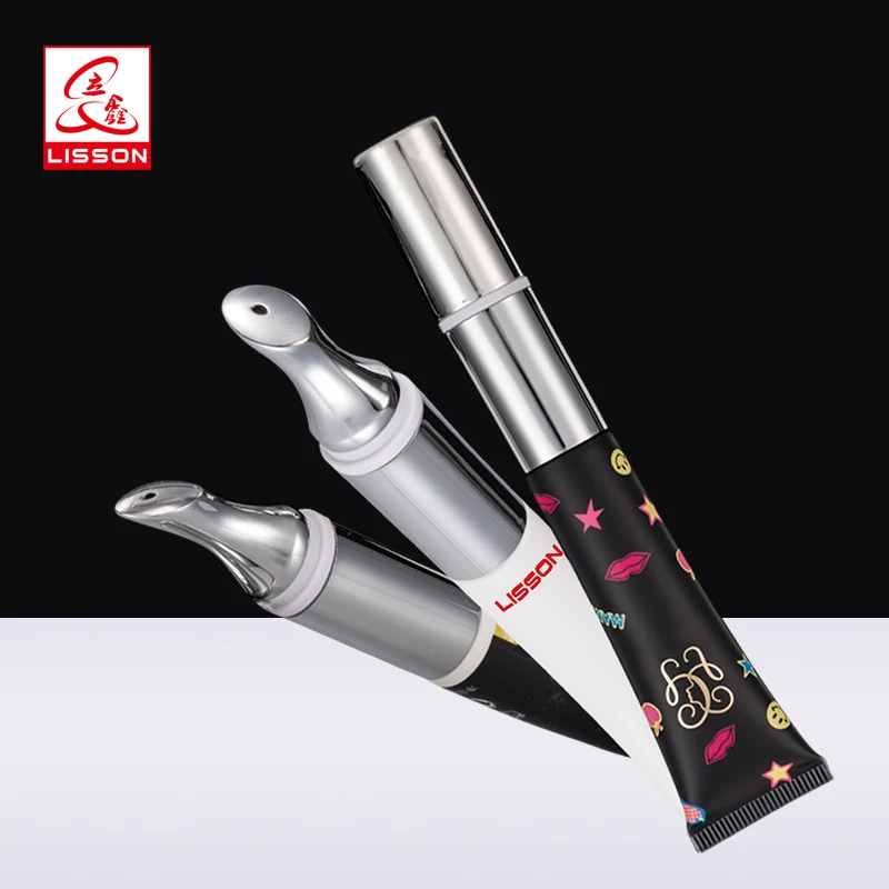 Lisson New design sensor vibration eye cream cosmetic tube with good price lipstick/lip gloss tube