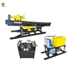 Factory price water well and hydraulic rig moveable anchor engineering drill machine for construction