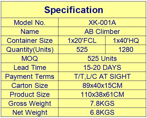 Ab Climber Fly Bahn Clim Up Fitnessgerate Ab Ubung Xk 001 Buy Ab Ubung Ab Fitness Ab Former Sportgerate Product On Alibaba Com alibaba