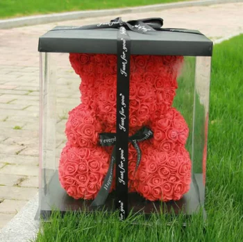 rose bear gift box