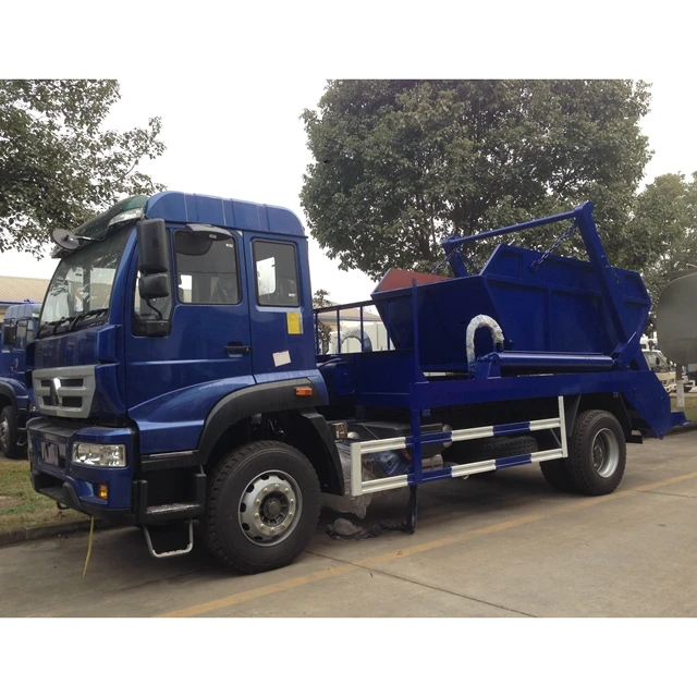 HOWO 6 wheelers 10cbm 10 square meters compressed container garbage truck