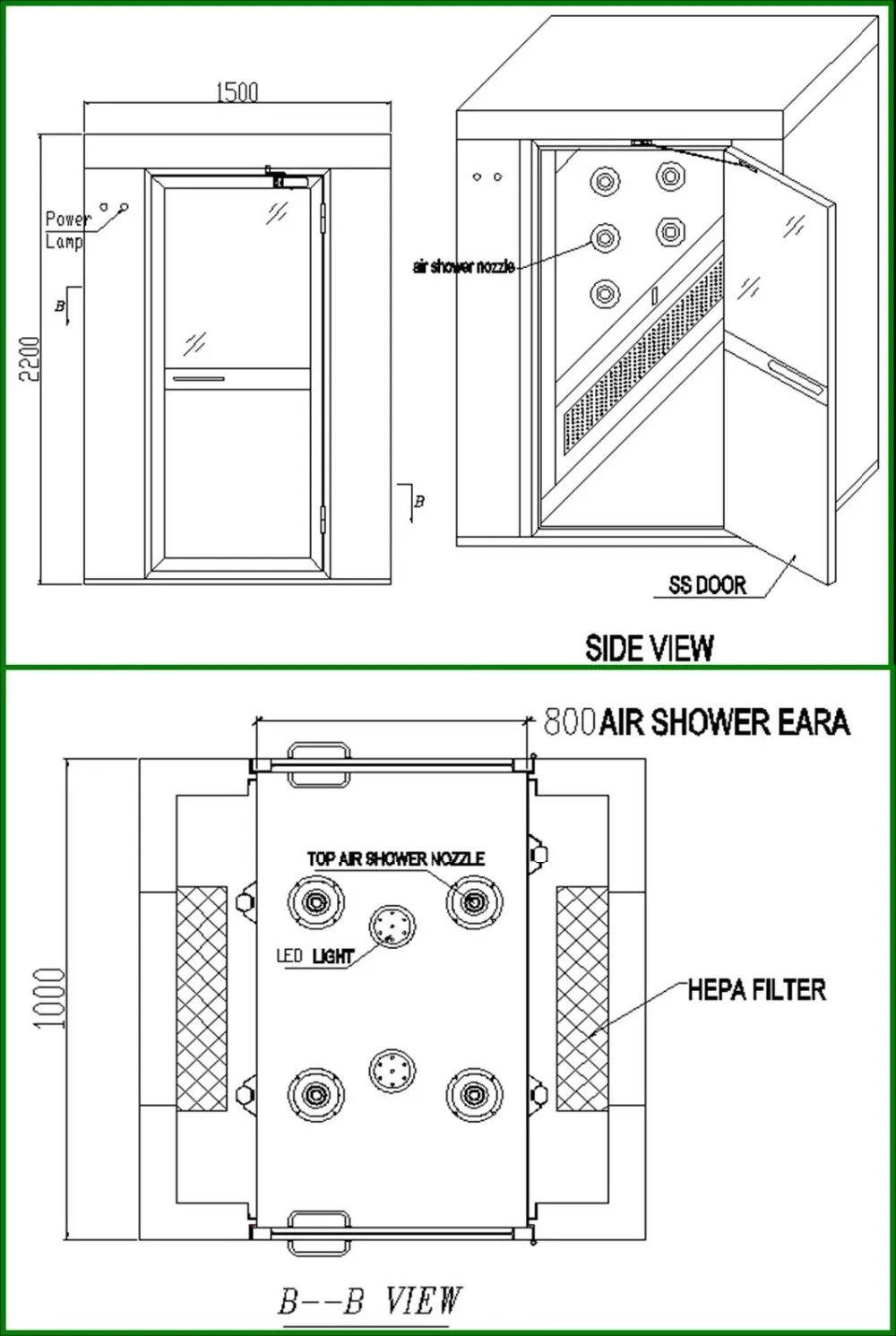 Industrial Cleanroom Air Shower Buy Air Shower Clean Room,Stainless