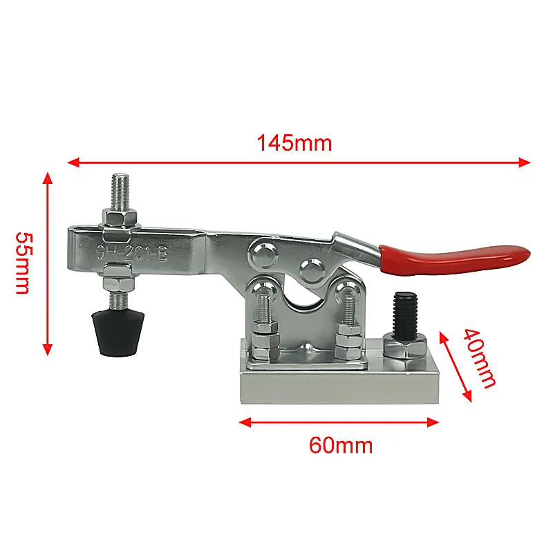 2x CNC Work Table Clamp Engraver Carving Machine Fastening Platen Router Fixture 