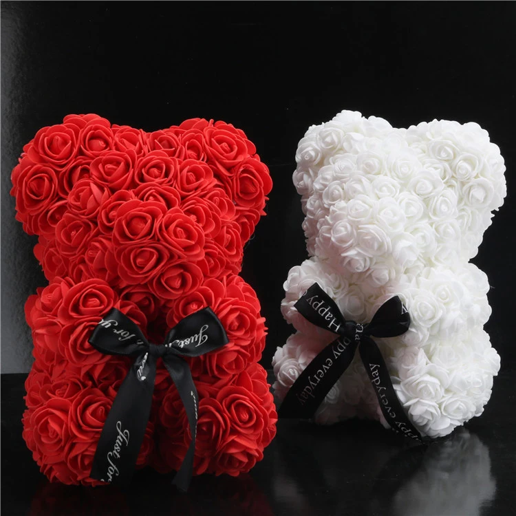 teddy bear rose box