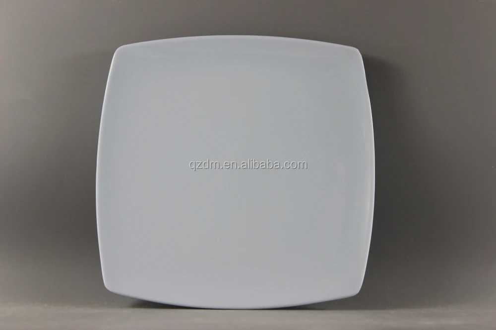 8.5"-10.5"Square Shape Thick Melamine Plate