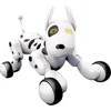 Pletom White Remote Control Wireless Interactive Smart Electronic Toy Dog Robot for Birthday Gift