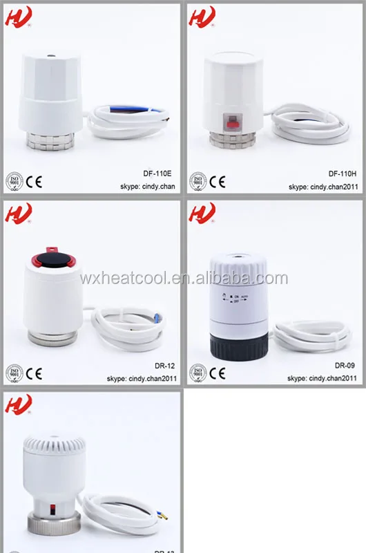 4wire Connected Thermal Actuator For Manifold Control System Buy 4