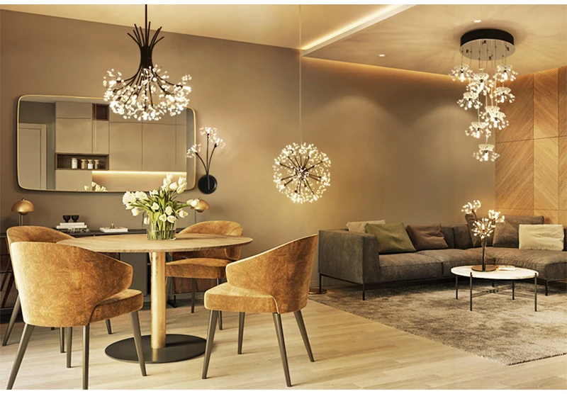 Modern Crystal Chandelier For Living Room