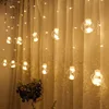 New 2.5M Fairy Garland LED Ball String Lights For Christmas Tree Wedding Home Indoor Decoration curtain led lights