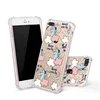 For iPhone Magic Rainbow 2 Hafury Mix Soft Tpu Silicone Case Print Marble Back Cover Protective Phone Cases