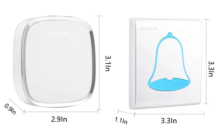 battery doorbell wireless