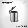 Honeyson stainless steel waste bin for hotel guest room