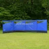 5 poles Wind Breaker custom beach camping windbreaker windscreen