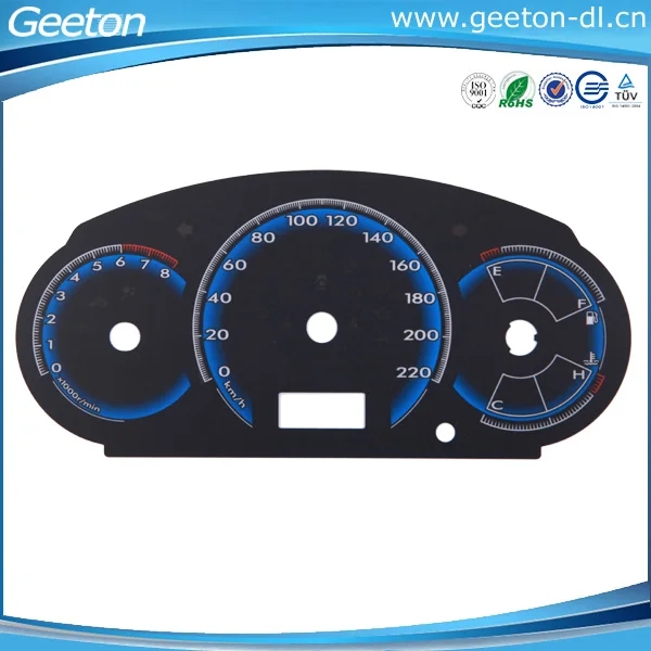 Customized Digital El Flash Gauge,Glow Auto Gauge,Car Meter Buy Car