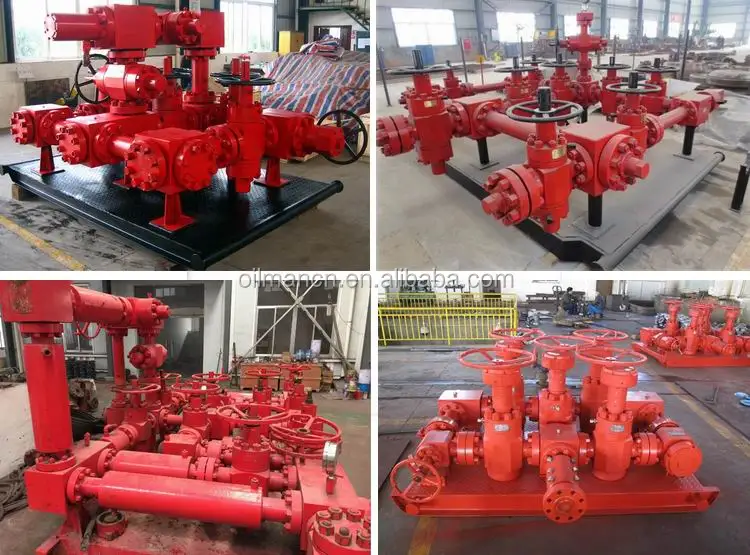 Oilfield Use Wellhead Choke Manifold / Well Testing Choke Manifolds