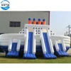 OEM high quality multi pass bost shape used swimming pool slide