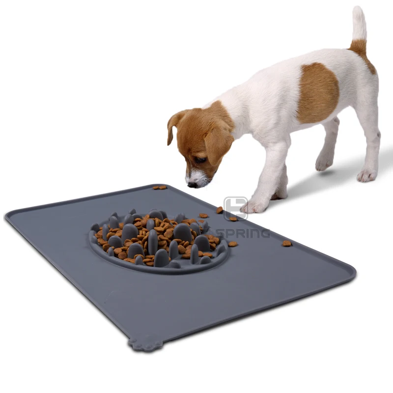 

2-in-1 Pet Feeding Mat,10 Pieces, According to pantone color