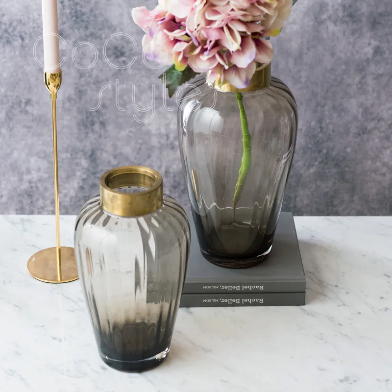 Cocostyles Modern Distinctive Premium Glass Flower Vase For Homegoods