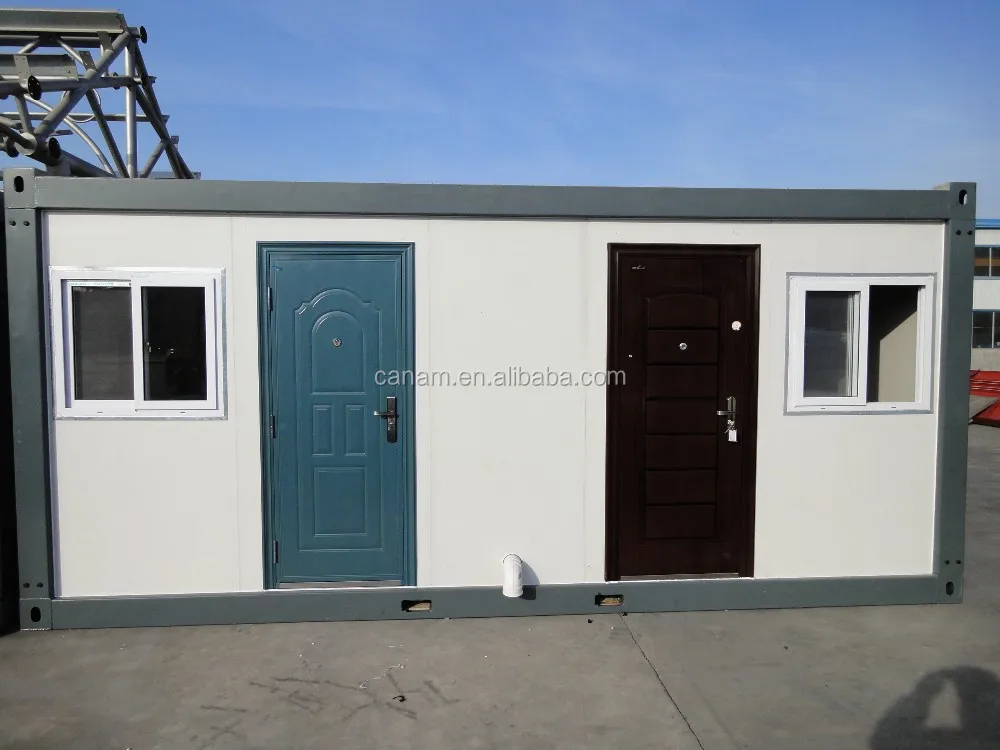 Prefabricated luxury steel and glass container house
