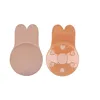 Newest design Nipple Pasties Rabbit Ear Breast Lifting Bra Tape Reusable Silicone Invisible Nipple Covers