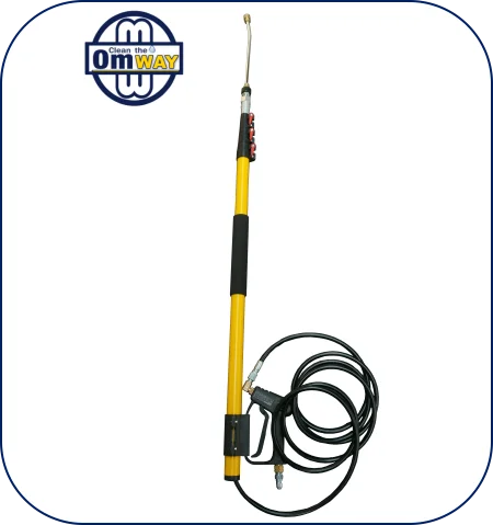 VEVOR 18 20ft Telescoping Pressure Washer Wand 4000psi W/Strap Belt 3/8 ...