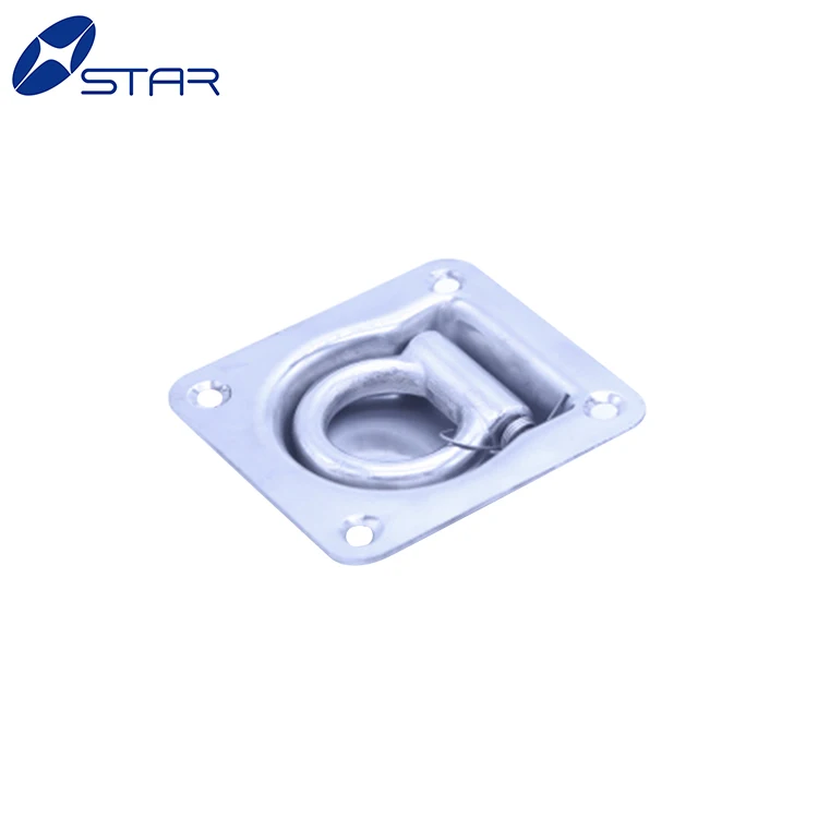 vehicle fittings factory direct supply of high-quality truck floor hook ring lying ring D ring