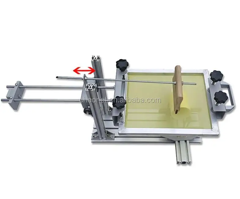 12x9 inch Manual Cylinder Screen Printing Press Machine for 3''diameter Item 