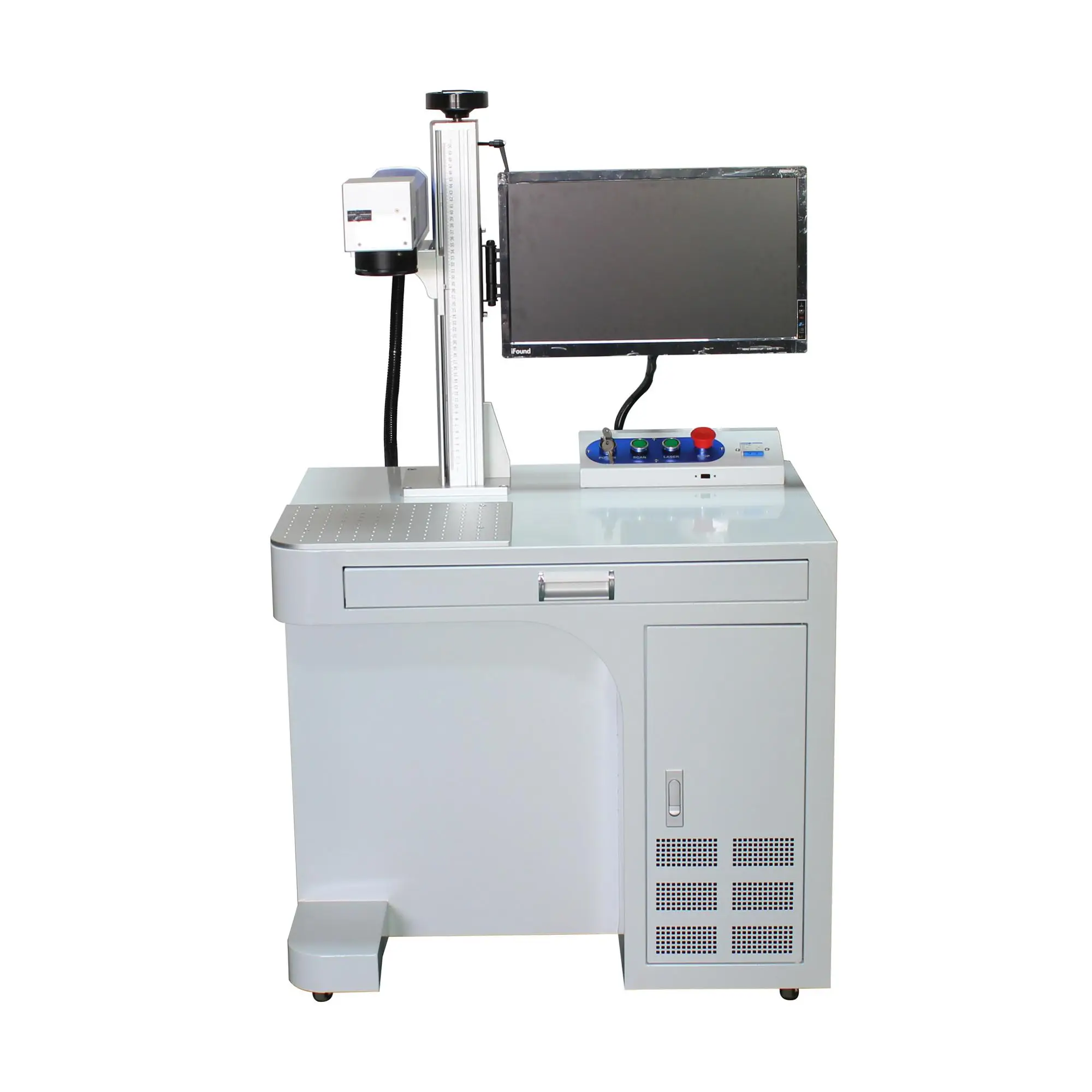 2 Years warranty high precision portable 20w fiber laser marking machine