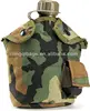Woodland Camouflage - Military GI Style Enhanced 1 Quart Canteen Cover (Nylon)