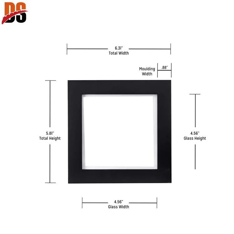 5x5 Cheap Matted Wooden Small Square Picture Frame Buy Wood Picture