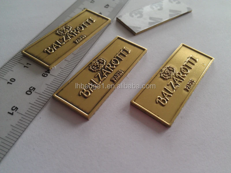 Antique /bronze/cooper/brass Metal Badge,Embossed Logo,Zinc Alloy