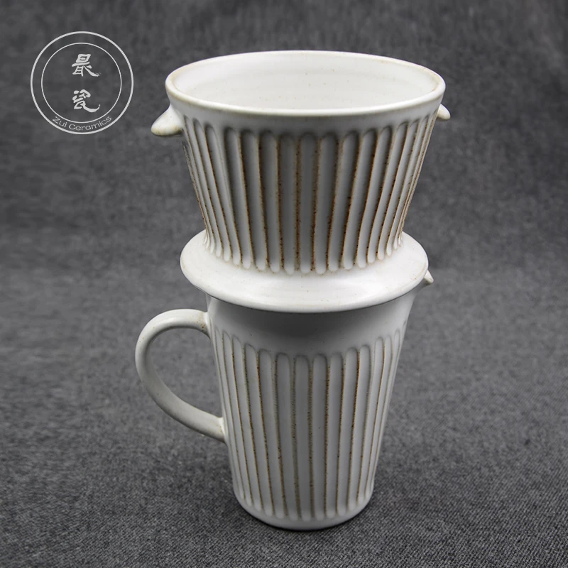 Manual Creativity Coffee Cone Drip Funnel Filtration Custom Logo Filter