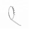 Daily wear one gram gold jewellery minimalist dot silver ring 925