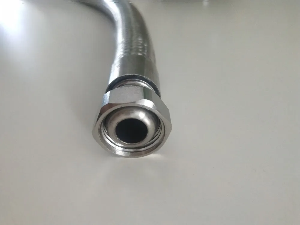 Corrugated Stainless Steel Tube Flexible Lpg Gas Pip Braided Gas Hose