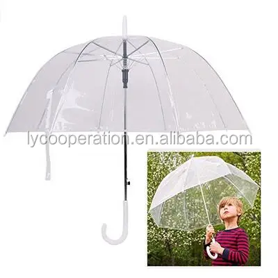 clear rain umbrella